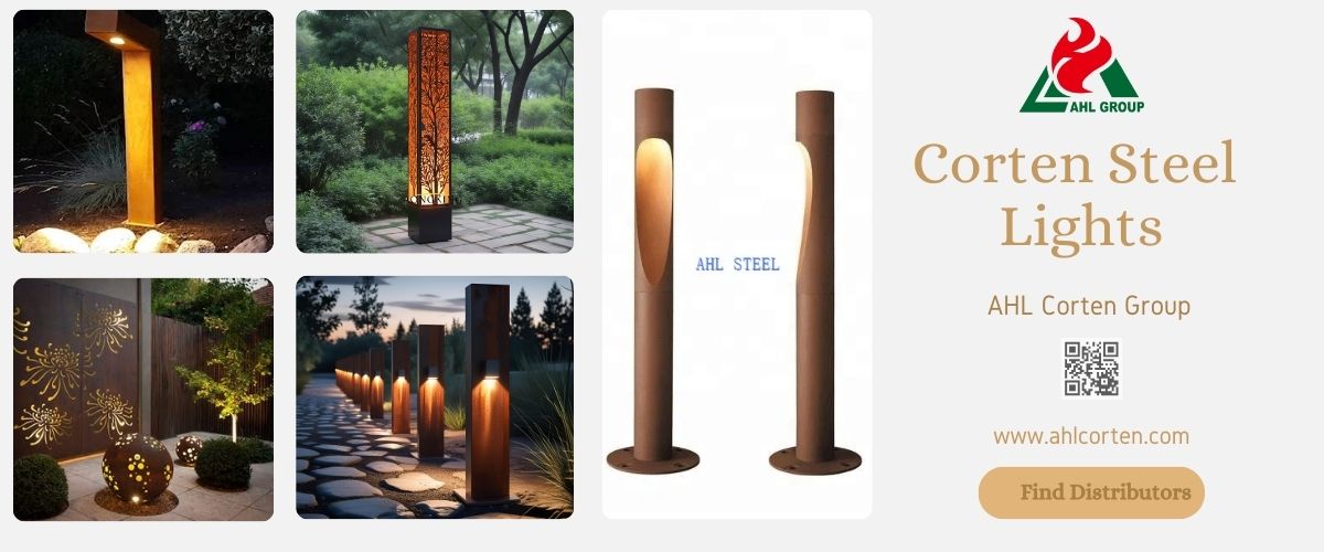 corten steel lights manufacturer